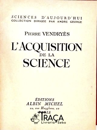 Lacquisiton de La Science