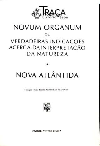 Os Pensadores - Francis Bacon