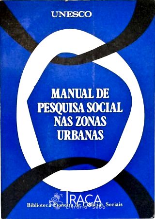Manual De Pesquisa Social Nas Zonas Urbanas