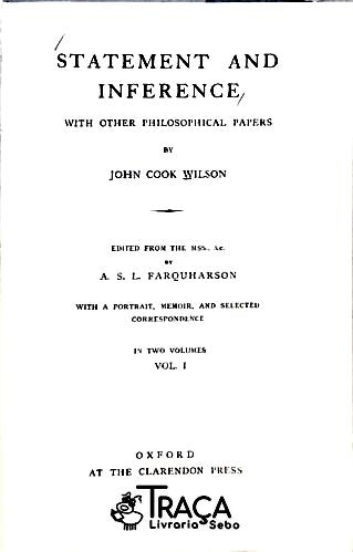 Statement and Inference - Em 2 Volumes