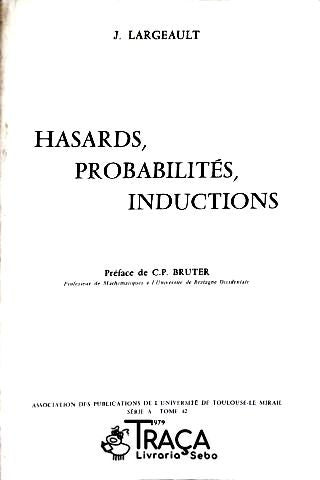 Hasards Probabilites Inductions
