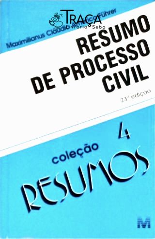 Resumo de Processo Civil