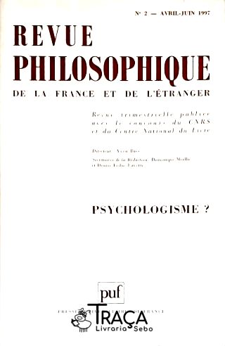 Revue Philosophique de La France El de Létranger Nº 2