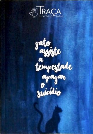 Gato Assiste a Tempestade Apagar o Suicídio