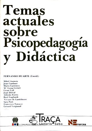 Temas Actuales sobre Psicopedagogía y Didáctica