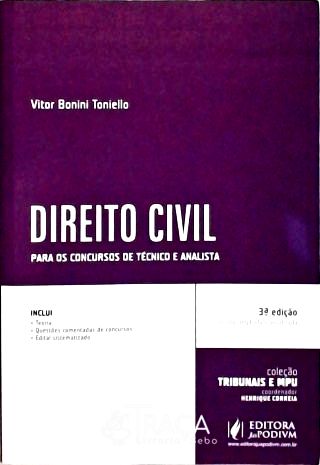 Direito Civil Para Concursos de Técnico e Analista