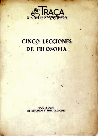 Cinco Lecciones de Filosofia