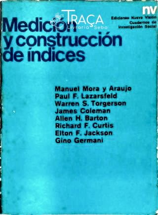 Medición Y Construcción de Índices