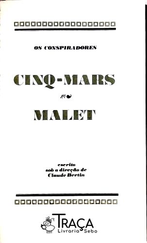 Cinq-mars - Malet