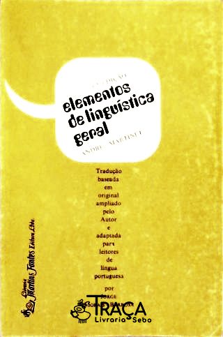 Elementos de Linguística Geral