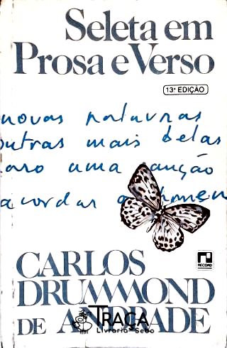Seleta em Prosa e Verso de Carlos Drummond de Andr