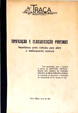 Tipificação e Classificação Porcinas
