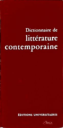 Dictionnaire de Littérature Contemporaine