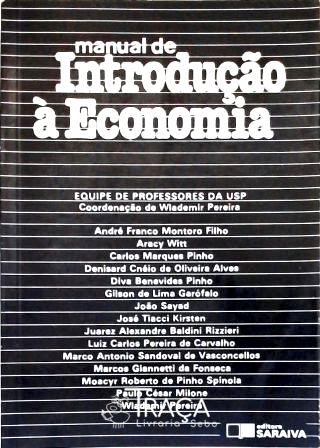 Manual de Introdução à Economia