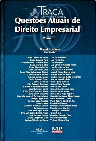 Questões Atuais de Direito Empresarial - Vol. 2