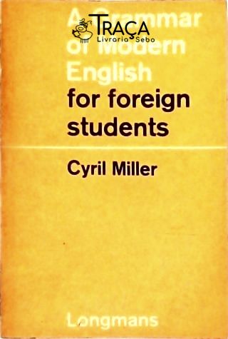 A Grammar Of Modern English For Foreign Students