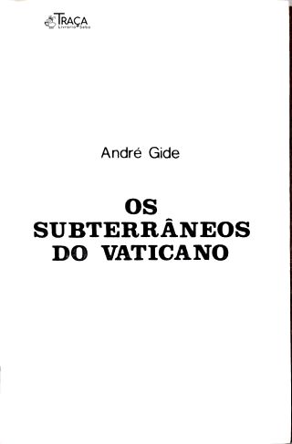 Os Subterrâneos do Vaticano