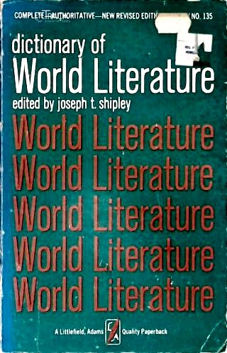 Dictionary Of World Literature
