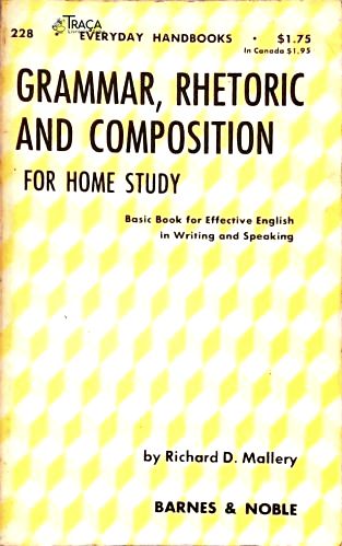 Grammar Rhetoric and Composition