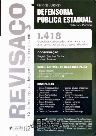 Revisação: Defensoria Pública Estadual