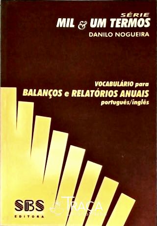 Vocabulário para Balanços e Relatórios Anuais