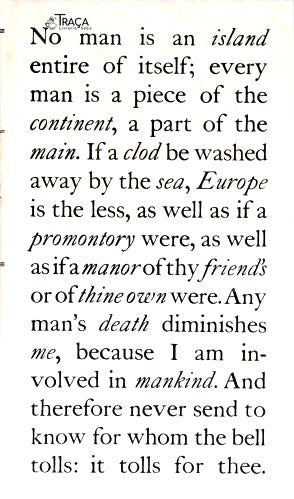 No Man Is An Island