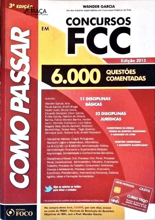 Como Passar em Concursos FCC