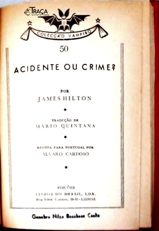 Acidente Ou Crime?