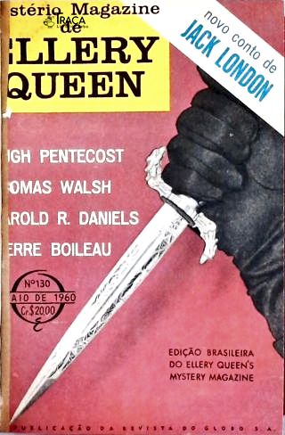 Mistério Magazine de Ellery Queen Nºs 130 132 e 133