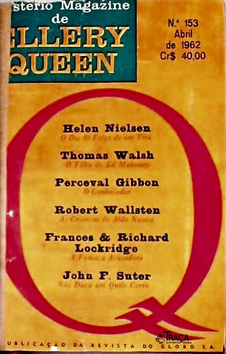 Mistério Magazine de Ellery Queen Nºs 153 154 e 155