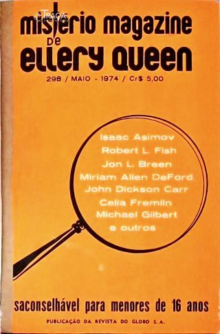 Mistério Magazine de Ellery Queen Nº 298 299 e 300