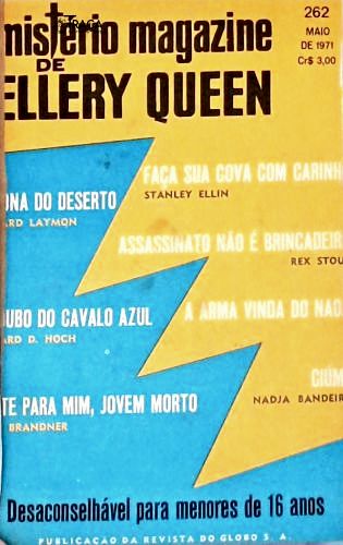 Mistério Magazine De Ellery Queen Nºs 262 263 e 264
