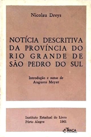 Notícia Descritiva da Província do Rio Grande de São Pedro do Sul