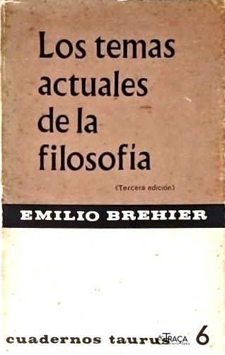 Los Tema Actuales de Filosofia
