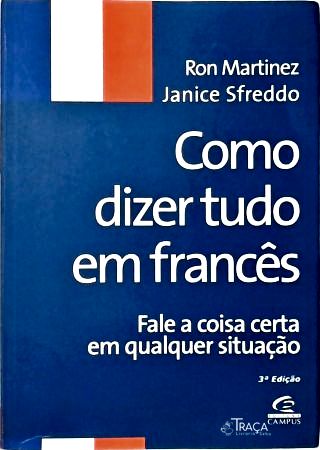 Como Dizer Tudo Em Francês