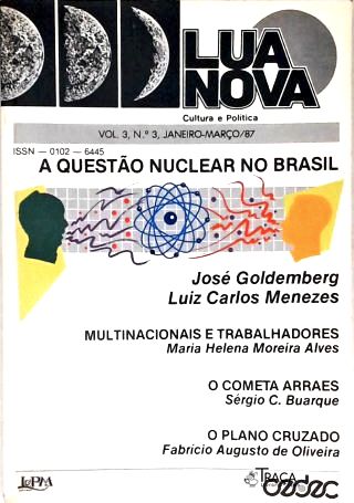 Lua Nova - Revista de Cultura e Política (Vol. 3 - Nº 3)