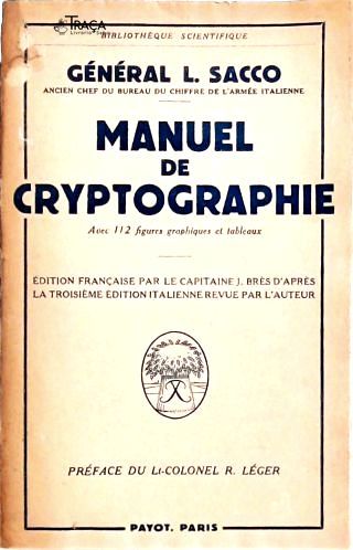 Manuel de Cryptographie
