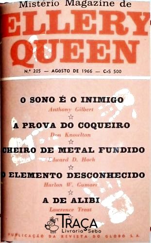 Misterio Magazine De Ellery Queen Nº 203 204 e 205