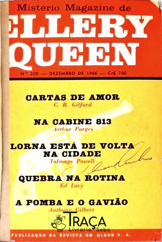 Mistério Magazine De Ellery Queen Nºs 209 220 e 221