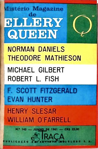 Mistério Magazine De Ellery Queen Nºs 143 144 e 145