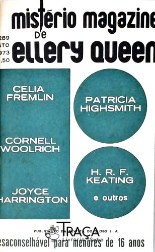 Mistério Magazine De Ellery Queen Nºs 289 290 e 291