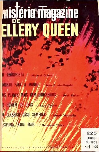Mistério Magazine De Ellery Queen Nºs 225 226 e 227