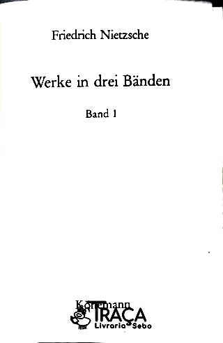 Werke in drei Bänden - Em 3 Volumes