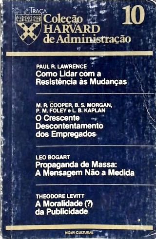 Coleção Harvard de Administração N° 10