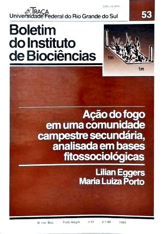 Boletim do Instituto de Biociências Nº 53