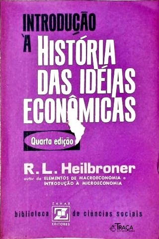 Introdução À História Das Idéias Econômicas