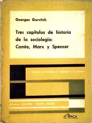 Tres capítulos de historia de la Sociología