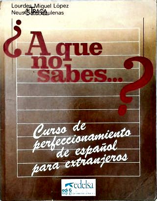 A Que no Sabes?