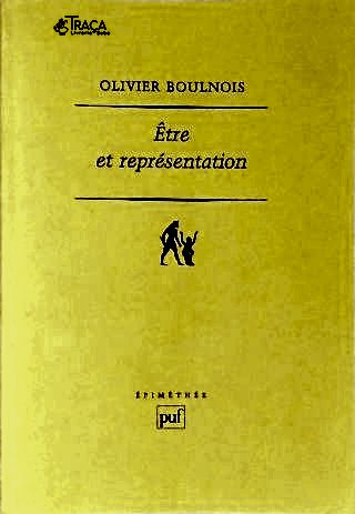 Être et Représentation