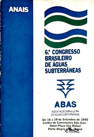 6º Congresso Brasileiro de Águas Subterrâneas (ABAS)